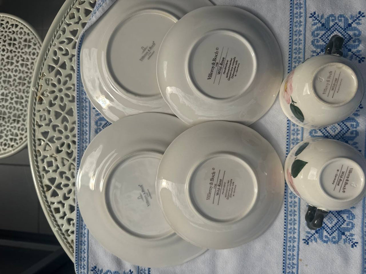 Villeroy & Boch "Wild Rose". Zestaw śniadaniowo-kawowy (10 el.)
