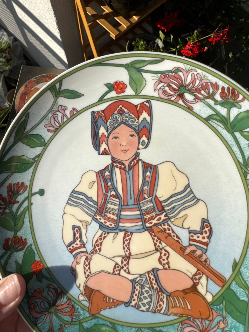 Pełna kolekcja 12 talerzy ściennych Heinrich Villeroy & Boch UNICEF „Children of the World” (Nr 1-12)