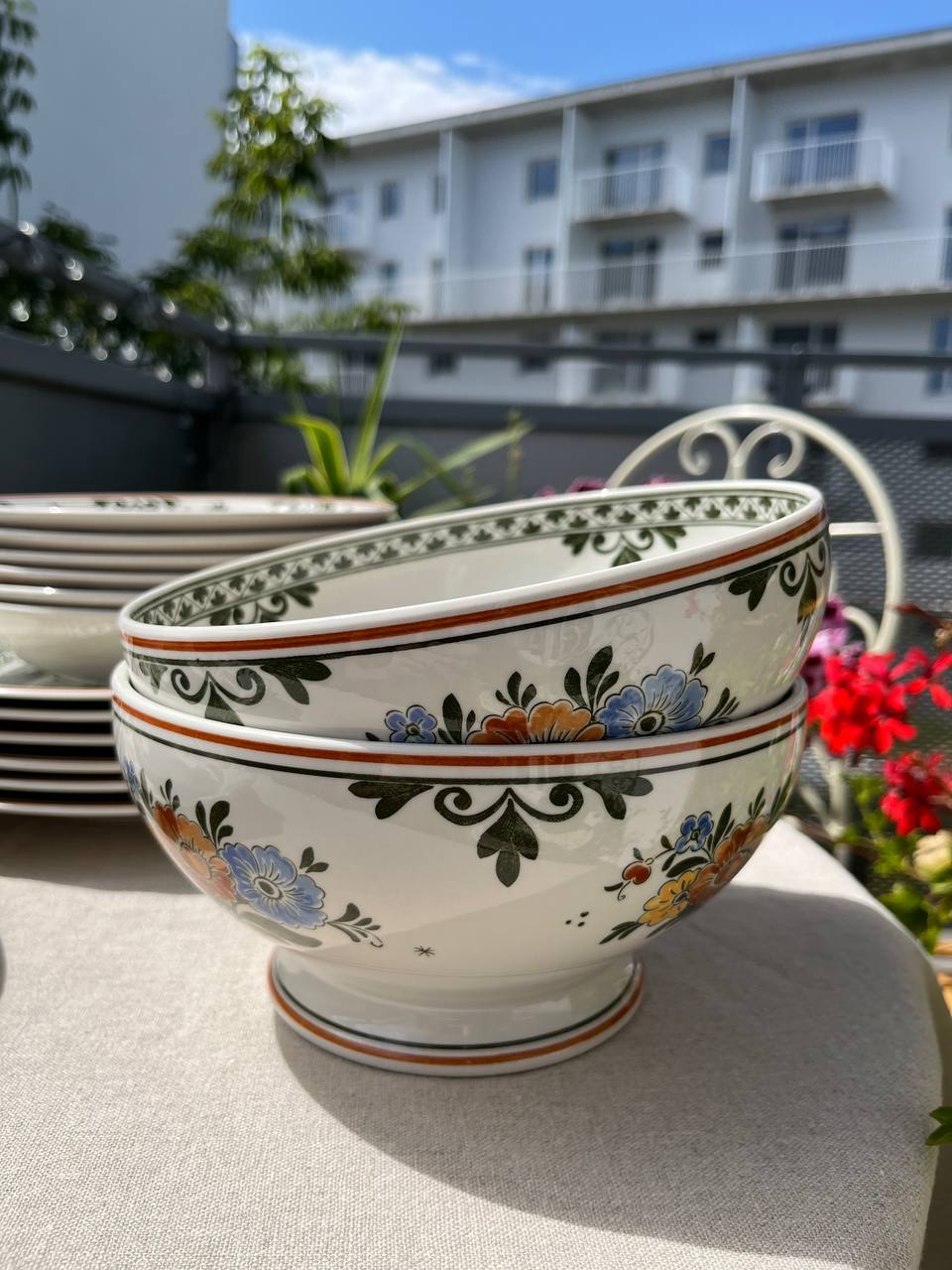Villeroy & Boch „Alt Amsterdam” – Serwis Obiadowy na 6 Osób z Ogromnym Półmiskiem (17 el.)