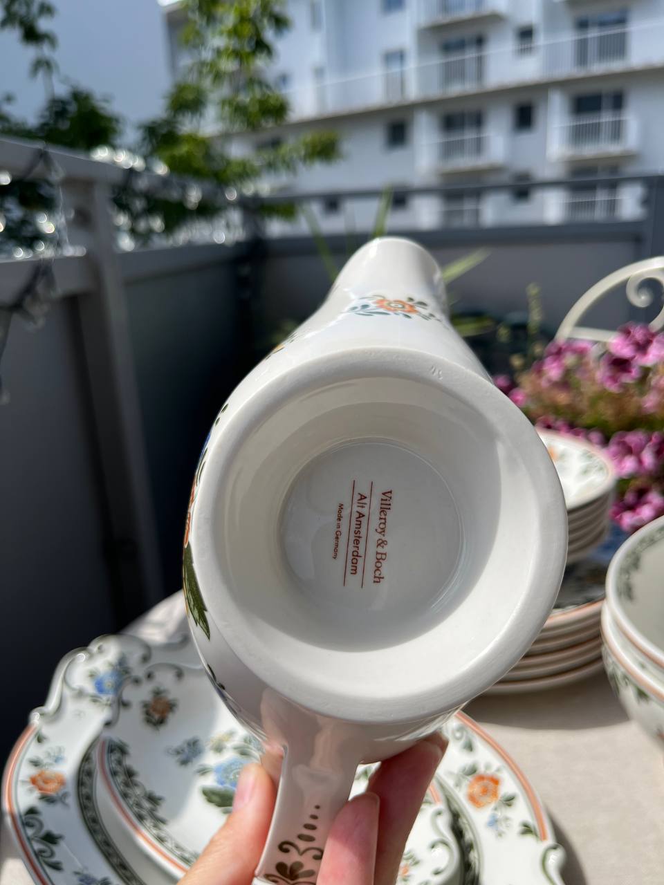 Villeroy & Boch „Alt Amsterdam” – Serwis Obiadowy na 6 Osób z Ogromnym Półmiskiem (17 el.)