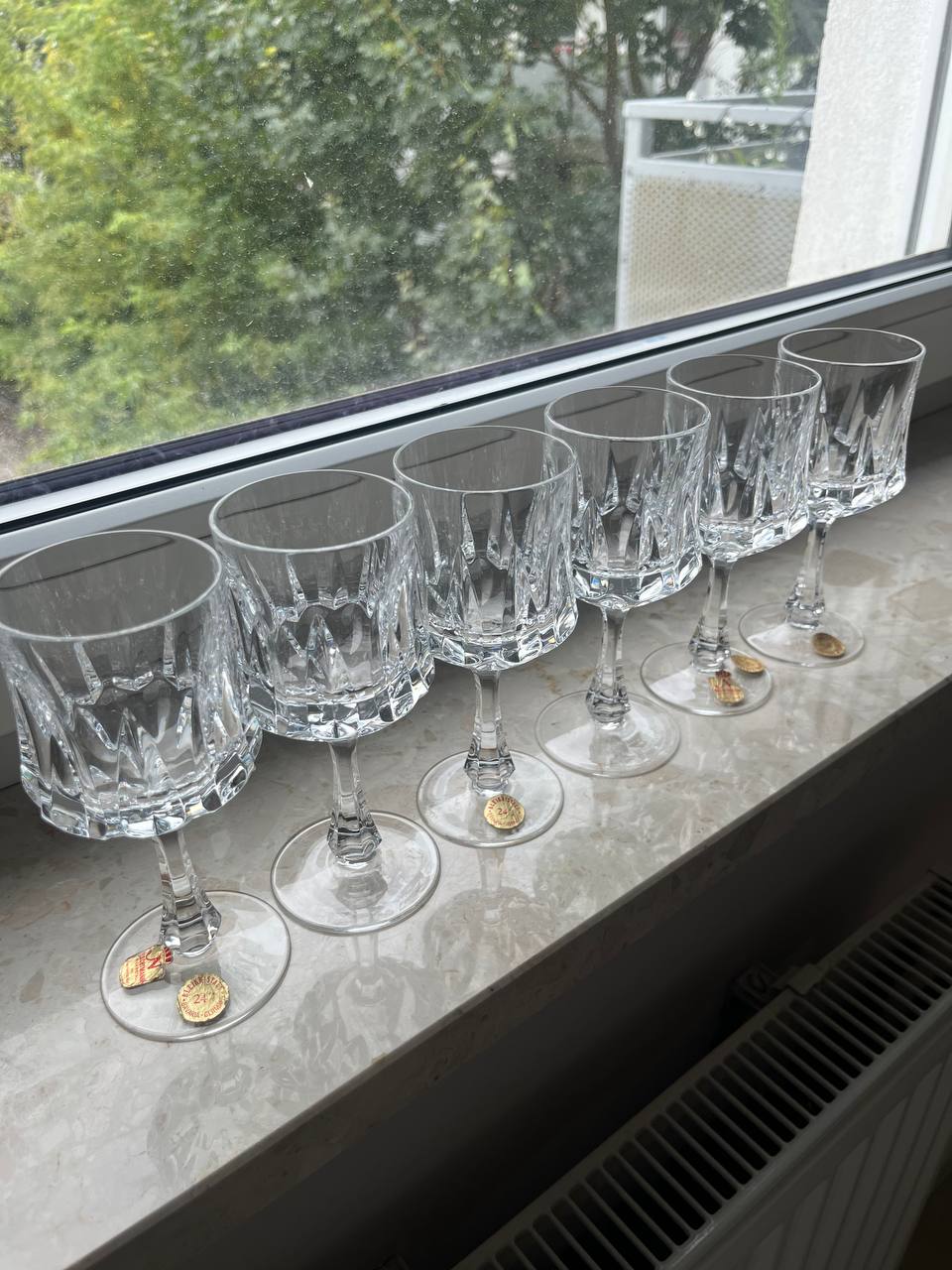 Nachtmann Kieliszki Kryształowe do Wina / Wody 6 szt. 15 cm Bleikristall 24%