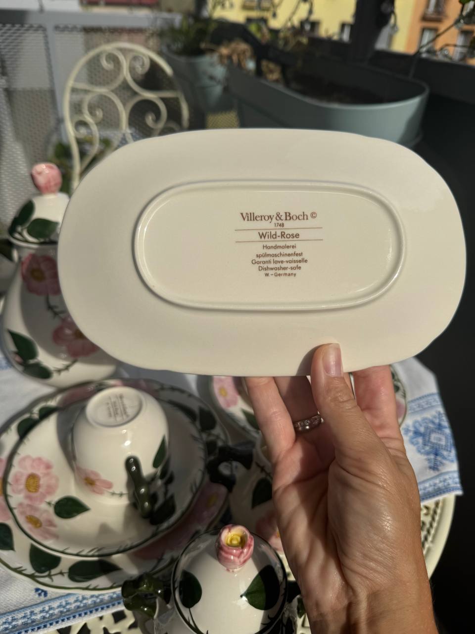 Villeroy & Boch "Wild Rose". Zestaw śniadaniowo-kawowy (10 el.)
