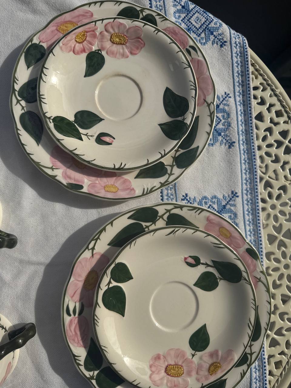 Villeroy & Boch "Wild Rose". Zestaw śniadaniowo-kawowy (10 el.)