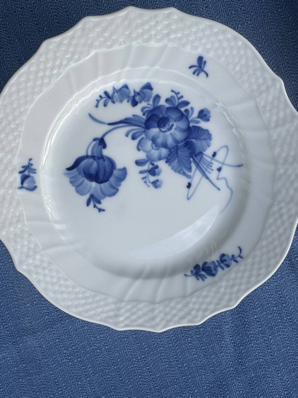 Royal Copenhagen Blå Blomst – Duży serwis kawowy 21 elem. | Porcelana Duńska