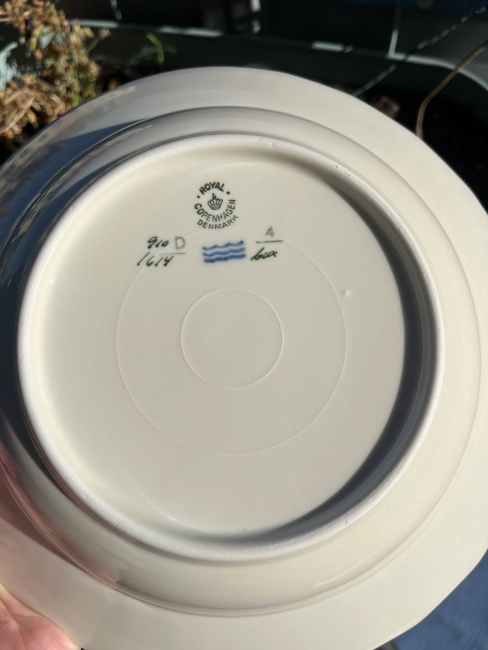 Royal Copenhagen Frijsenborg – Zestaw talerzy głębokich i mis | Porcelana Duńska
